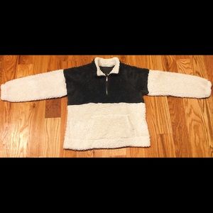 Sherpa pullover